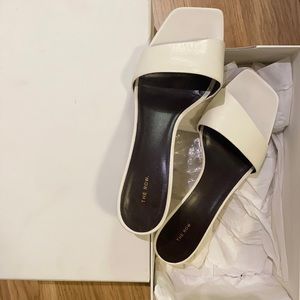The Row white sandals size 39